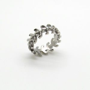 Stainless Steel Spine Bones Ring.Bones Ring